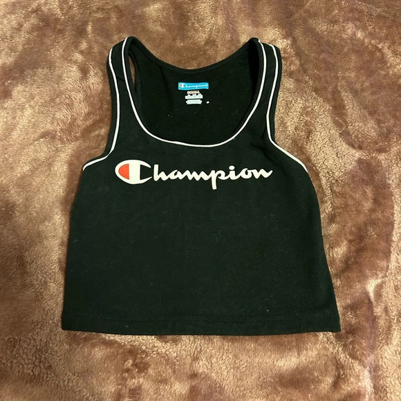 Champion Cropped Racerback Tank - Picture 1 of 3